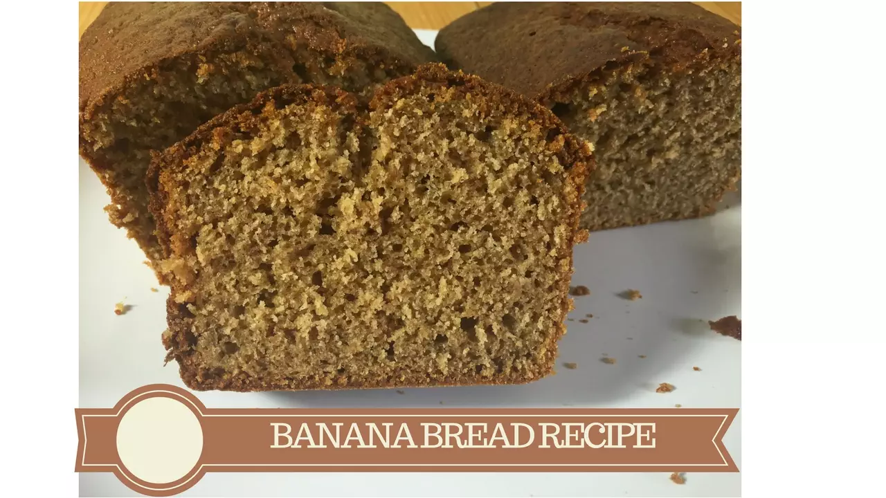 Banana cake : Easy banana cake recipe : Banana Recipes