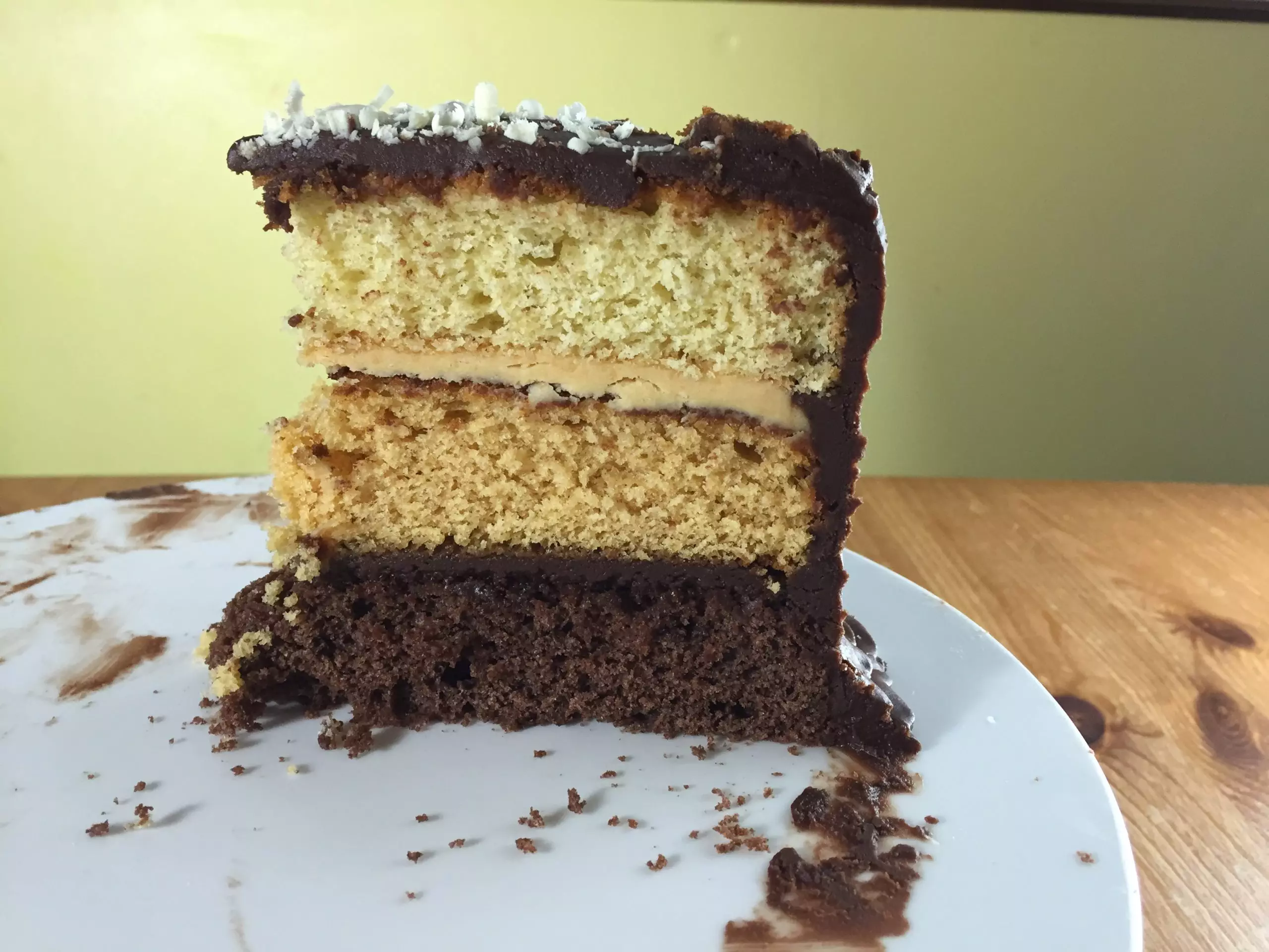 Ombre Cake : Ombre Chocolate Cake