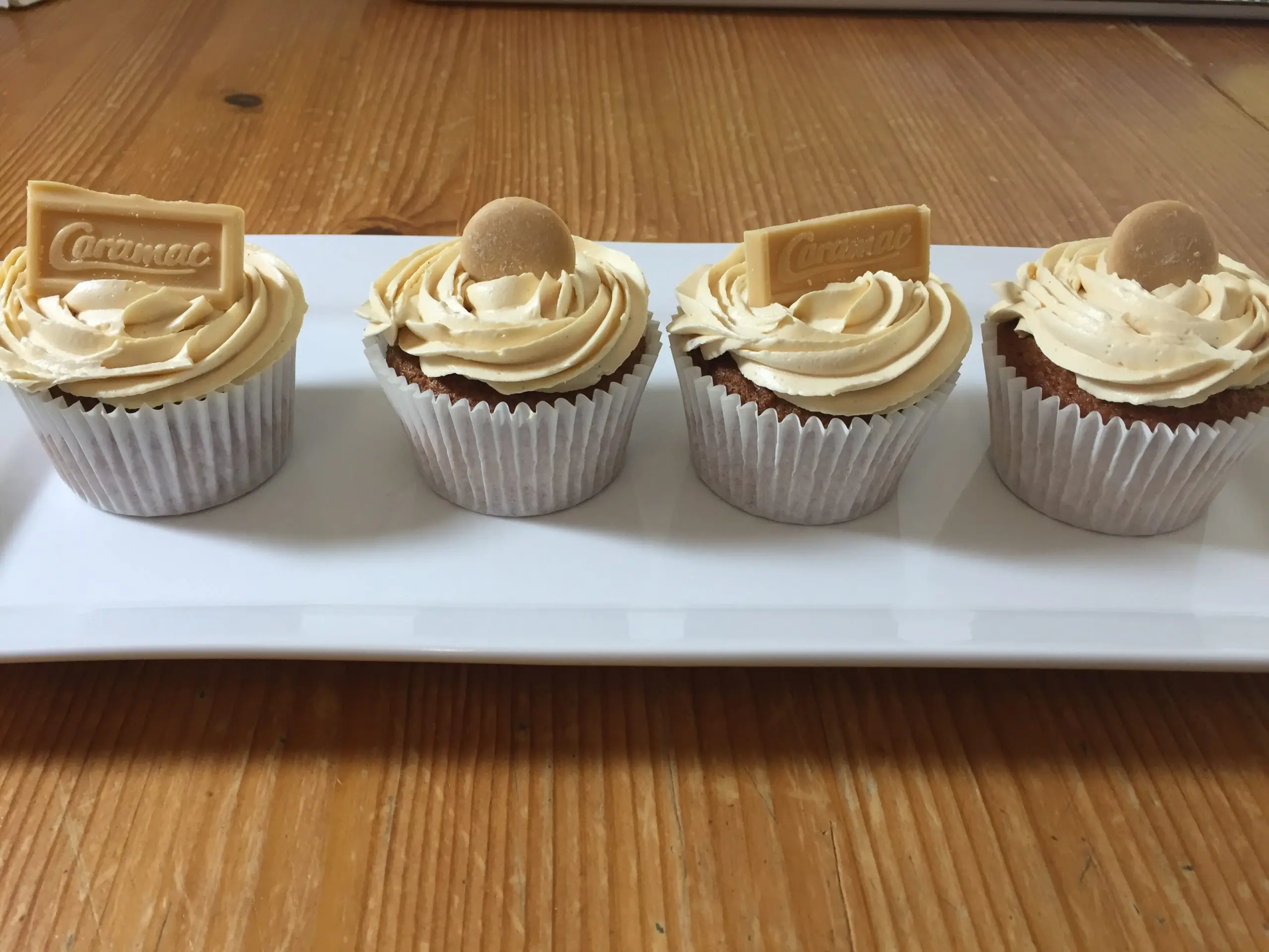 Caramel buttercream icing