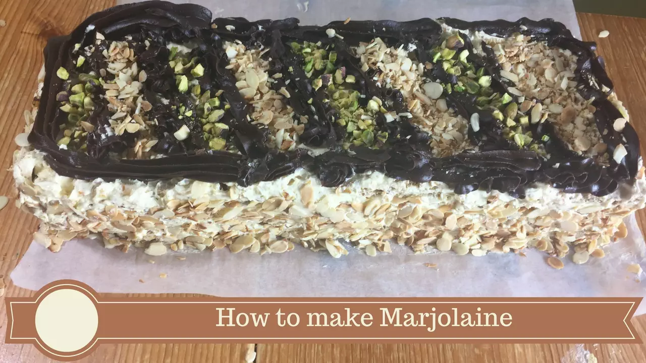 How to make dacquoise Marjolaine Mary Berry
