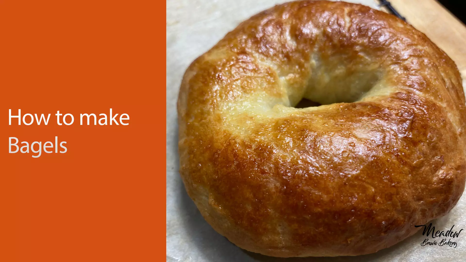 How to make bagels UK