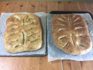 how to make Fougasse bread - meadow brown bakery