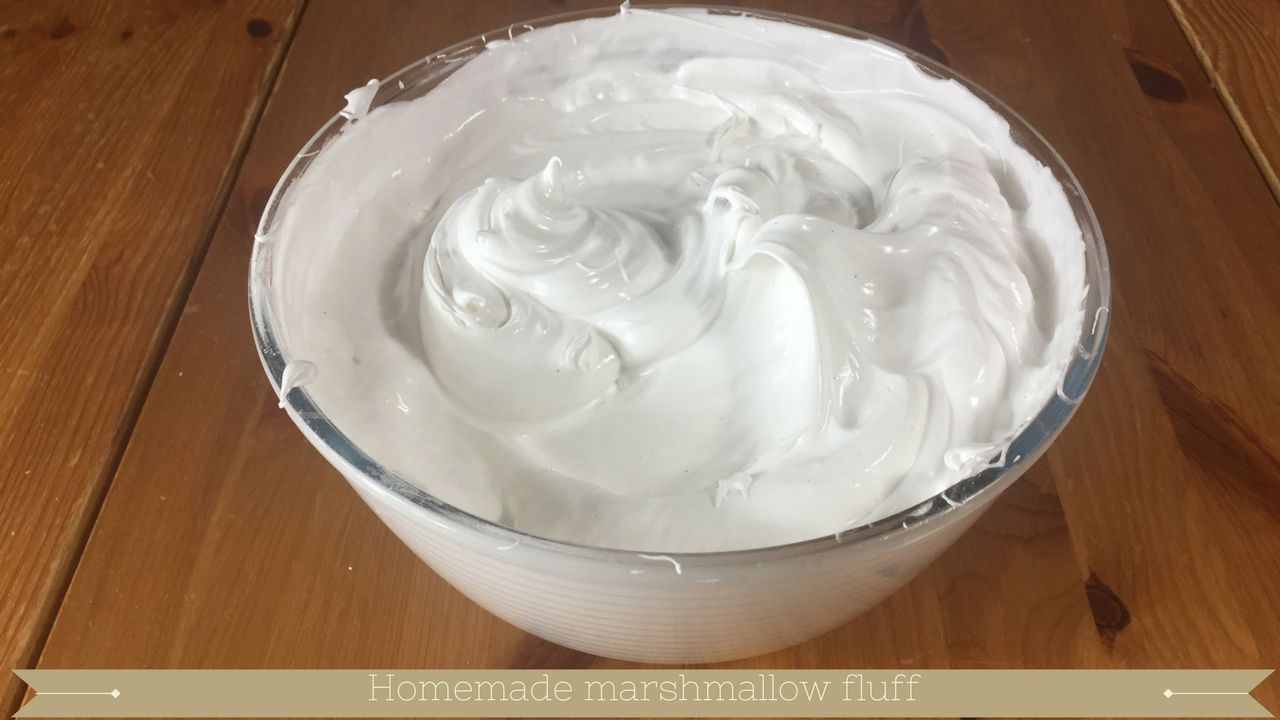How to make marshmallow fluff without corn syrup