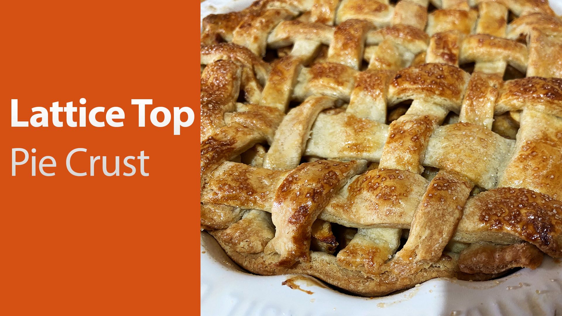 How to cut lattice pastry without a lattice cutter Lattice pie crust easy