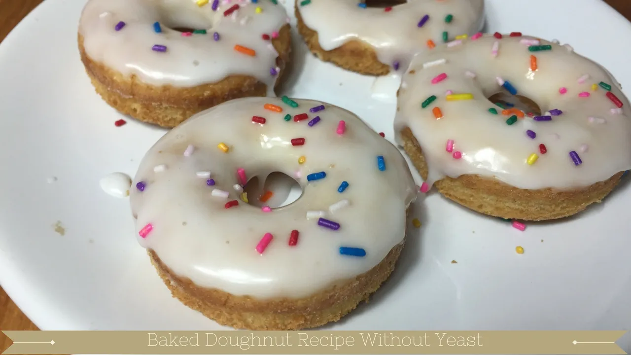 Baked doughnut recipe without yeast Meadow Brown Bakery