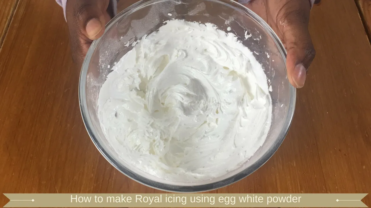 How to make Royal icing using egg white powder Meadow Brown Bakery